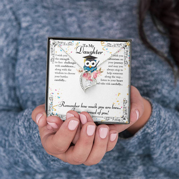 To My Daughter - Forever Love Necklace - Seed Loving Gift