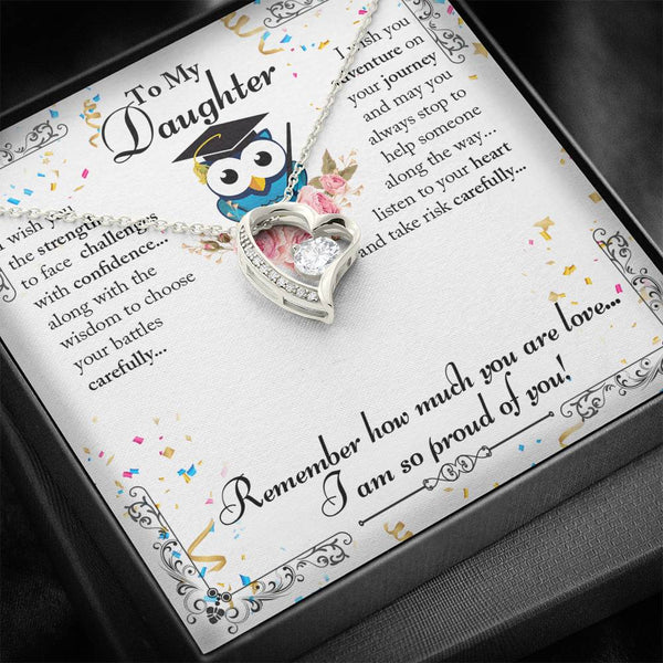 To My Daughter - Forever Love Necklace - Seed Loving Gift