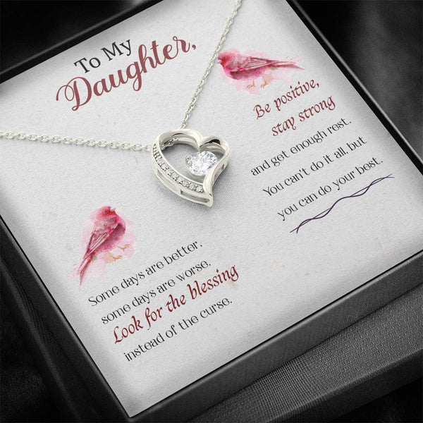 Gift For Daughter - Forever Love Necklace - Seed Loving Gift