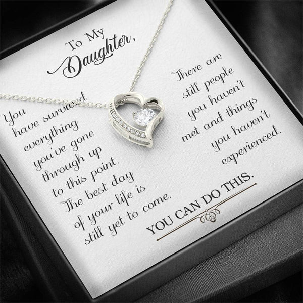 Gift For Daughter - Forever Love Necklace - Seed Loving Gift
