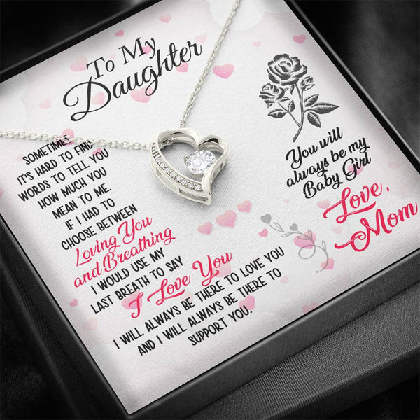 Gift For Daughter - Forever Love Necklace - Seed Loving Gift