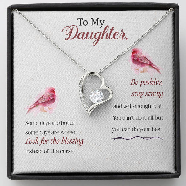 Gift For Daughter - Forever Love Necklace - Seed Loving Gift