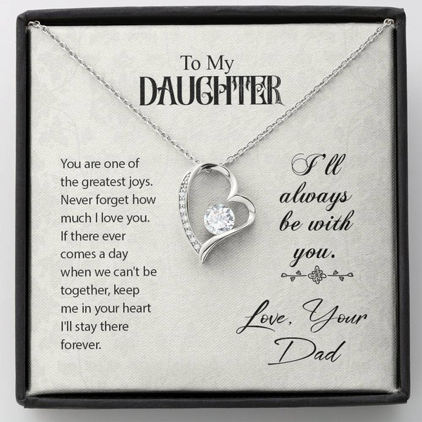 Gift For Daughter - Forever Love Necklace - Seed Loving Gift