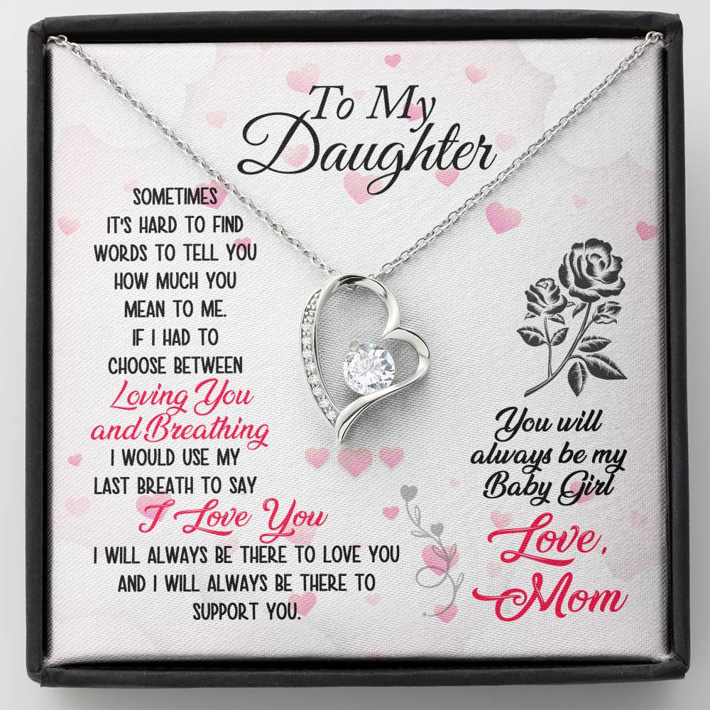 Gift For Daughter - Forever Love Necklace - Seed Loving Gift