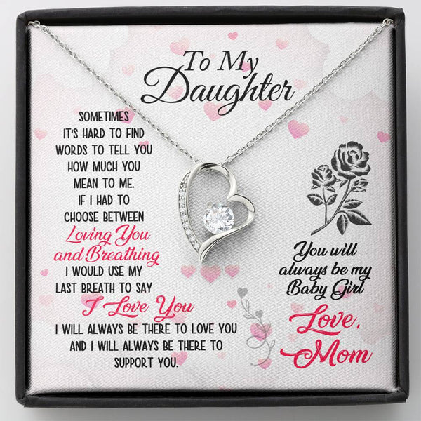 Gift For Daughter - Forever Love Necklace - Seed Loving Gift