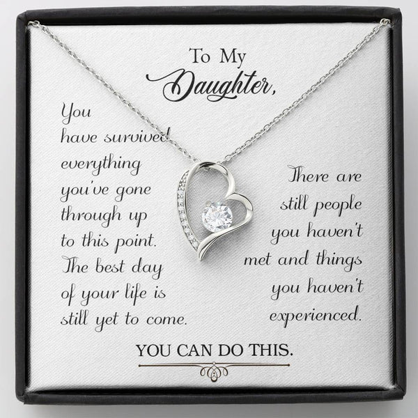 Gift For Daughter - Forever Love Necklace - Seed Loving Gift