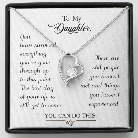 Gift For Daughter - Forever Love Necklace - Seed Loving Gift