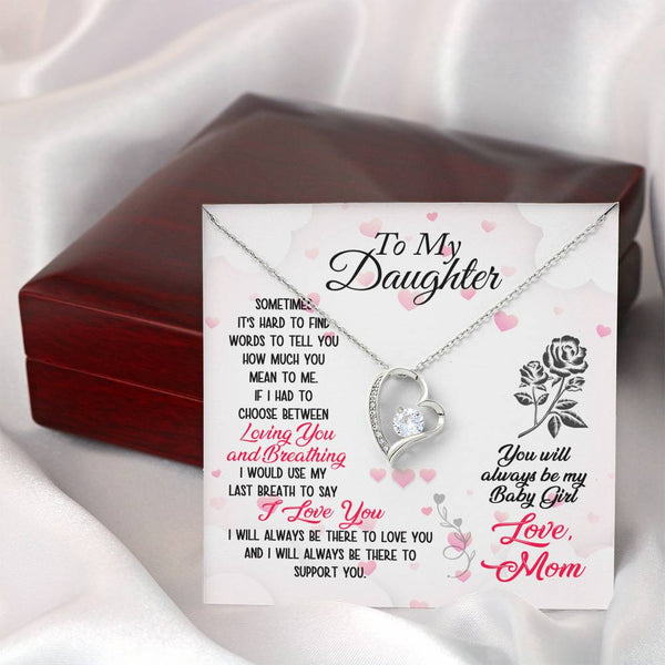 Gift For Daughter - Forever Love Necklace - Seed Loving Gift