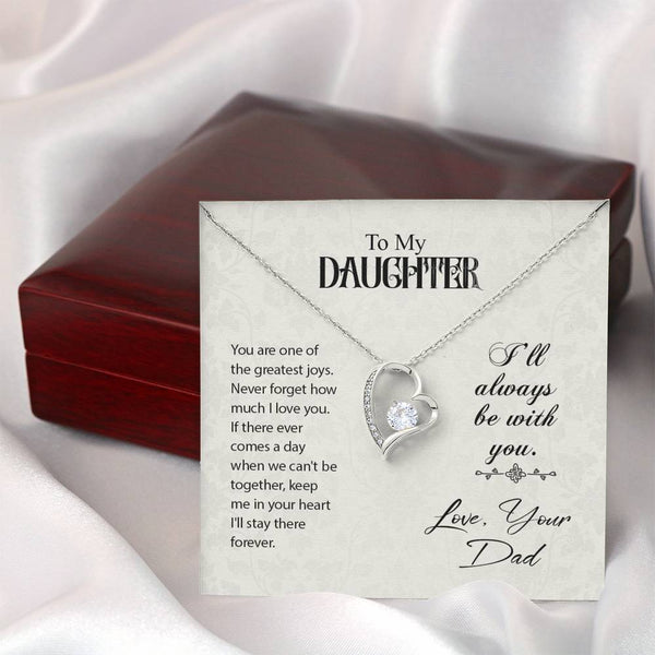 Gift For Daughter - Forever Love Necklace - Seed Loving Gift