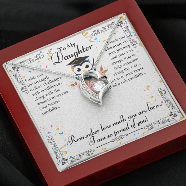 To My Daughter - Forever Love Necklace - Seed Loving Gift