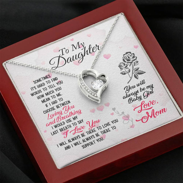 Gift For Daughter - Forever Love Necklace - Seed Loving Gift