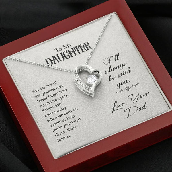 Gift For Daughter - Forever Love Necklace - Seed Loving Gift