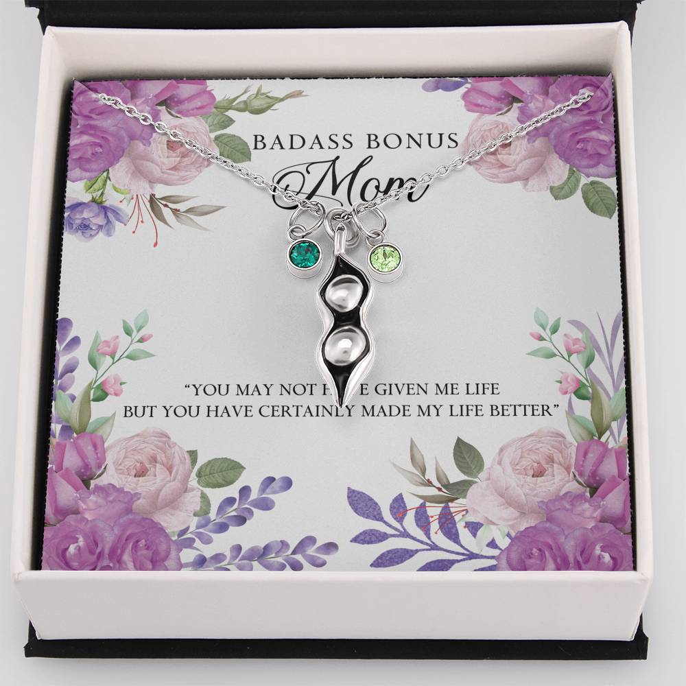 Gift for Mom - Pea Pod Necklace - Seed Loving Gift