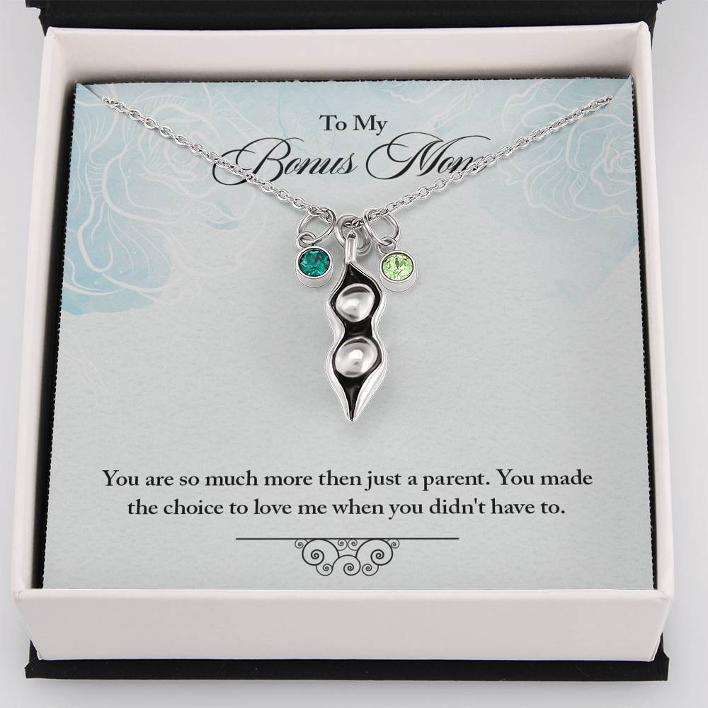 Gift for Mom - Pea Pod Necklace - Seed Loving Gift