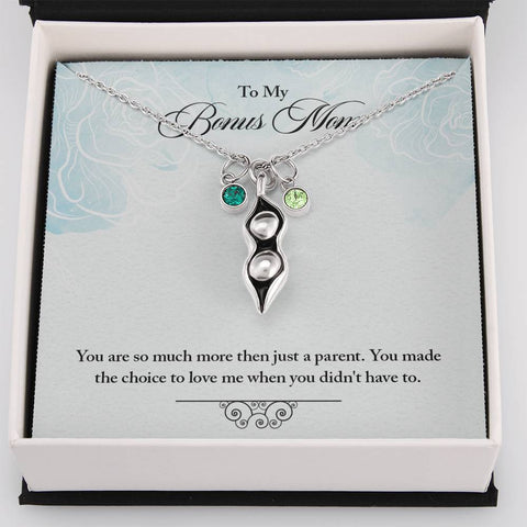 Gift for Mom - Pea Pod Necklace - Seed Loving Gift