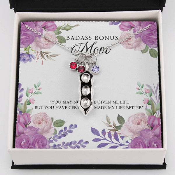 Gift for Mom - Pea Pod Necklace - Seed Loving Gift