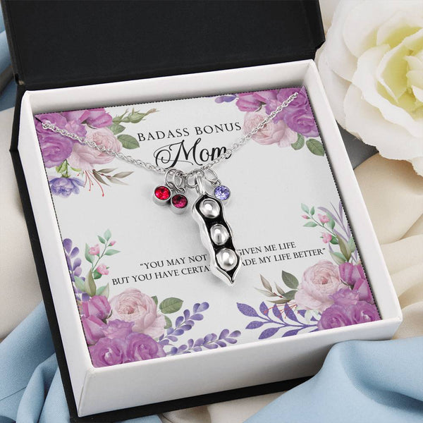 Gift for Mom - Pea Pod Necklace - Seed Loving Gift