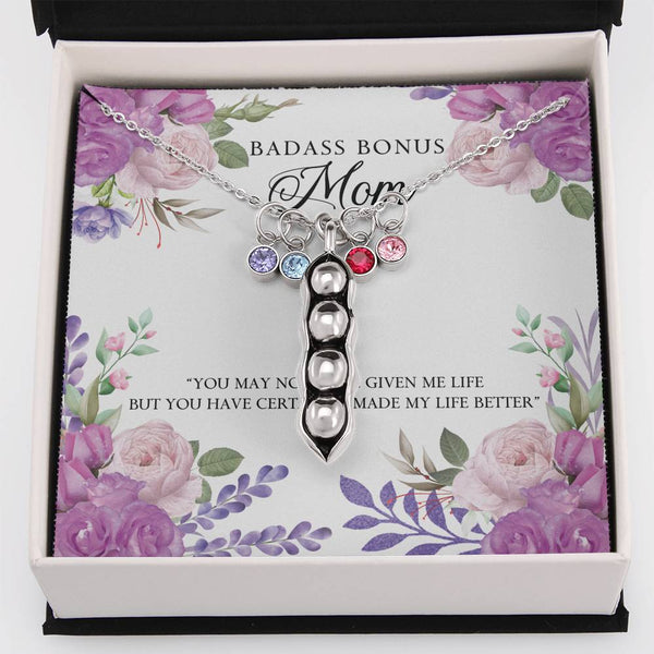 Gift for Mom - Pea Pod Necklace - Seed Loving Gift