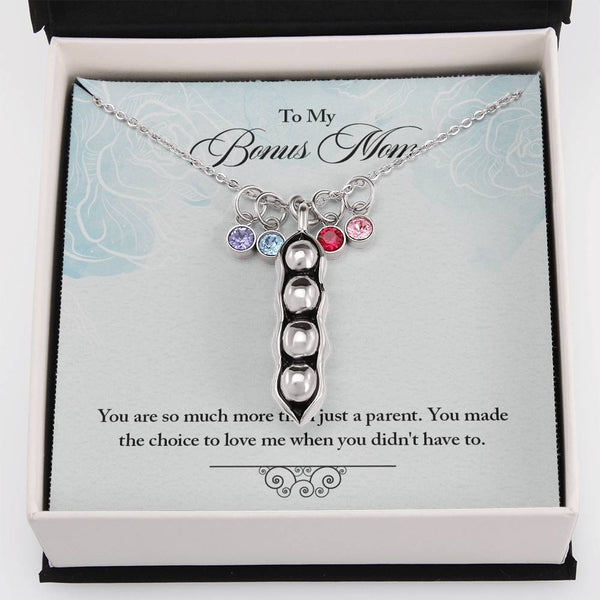 Gift for Mom - Pea Pod Necklace - Seed Loving Gift
