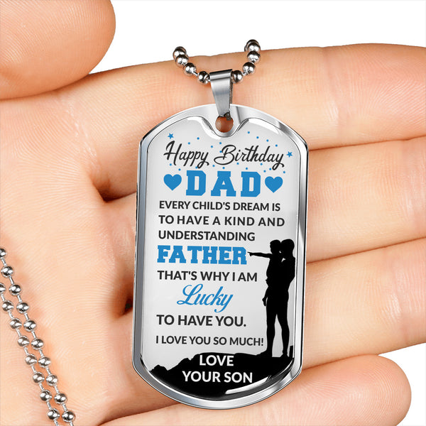 Gift for Dad - Dog Tag - Seed Loving Gift