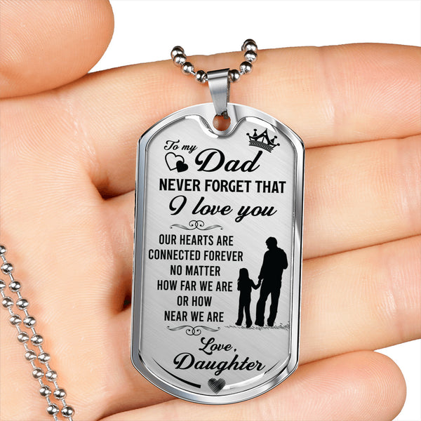 Gift for Dad - Dog Tag - Seed Loving Gift