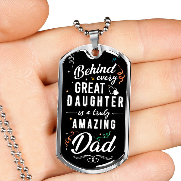 Gift for Dad - Dog Tag - Seed Loving Gift