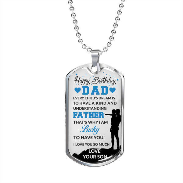 Gift for Dad - Dog Tag - Seed Loving Gift