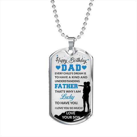 Gift for Dad - Dog Tag - Seed Loving Gift