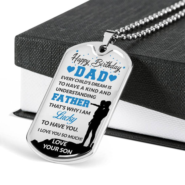 Gift for Dad - Dog Tag - Seed Loving Gift
