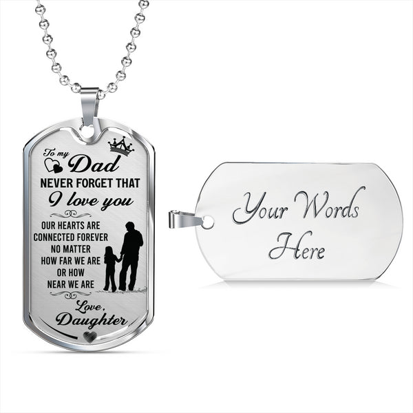 Gift for Dad - Dog Tag - Seed Loving Gift