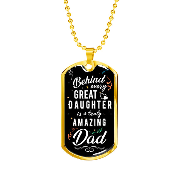 Gift for Dad - Dog Tag - Seed Loving Gift