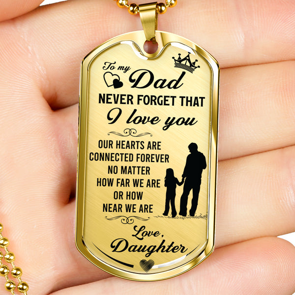 Gift for Dad - Dog Tag - Seed Loving Gift