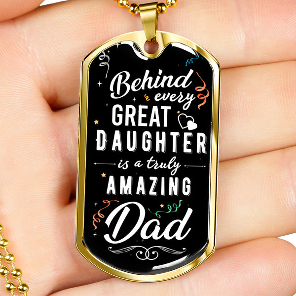 Gift for Dad - Dog Tag - Seed Loving Gift