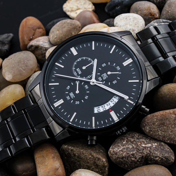 Gift for Dad - Wrist Watch - Ride Safe