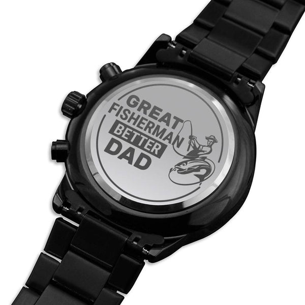 Gift for Dad - Wrist Watch  - Great Fisherman