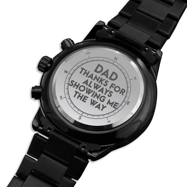 Gift for Dad - Wrist Watch - Dad Thanks For