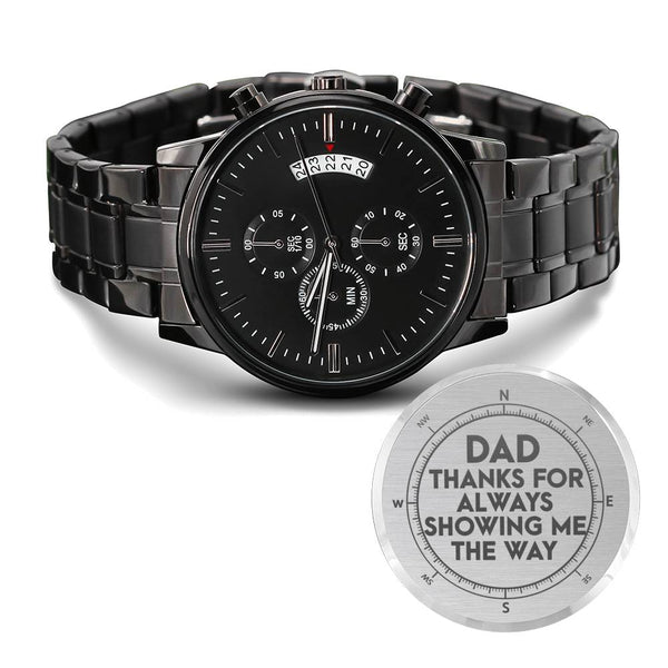 Gift for Dad - Wrist Watch - Dad Thanks For
