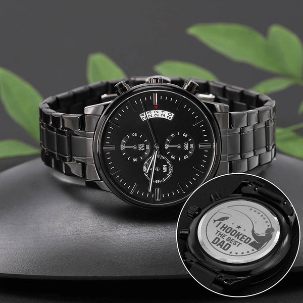 Gift for Dad - Wrist Watch - I Hooked The Best Dad
