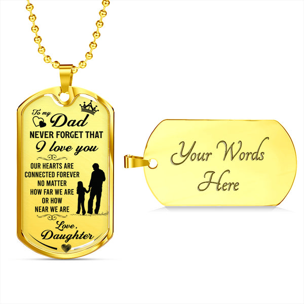 Gift for Dad - Dog Tag - Seed Loving Gift