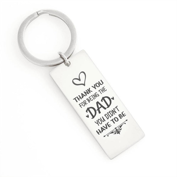 Gift for Dad - Rectangle Keychain - Seed Loving Gift