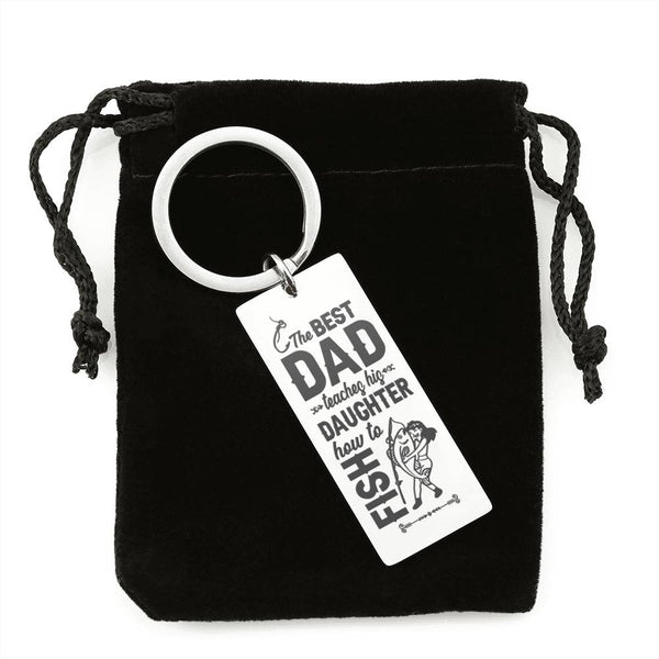 Gift for Dad - Rectangle Keychain - Seed Loving Gift
