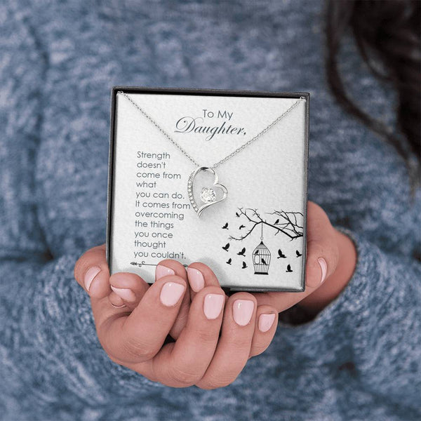 Gift For Daughter - Forever Love Necklace - Seed Loving Gift