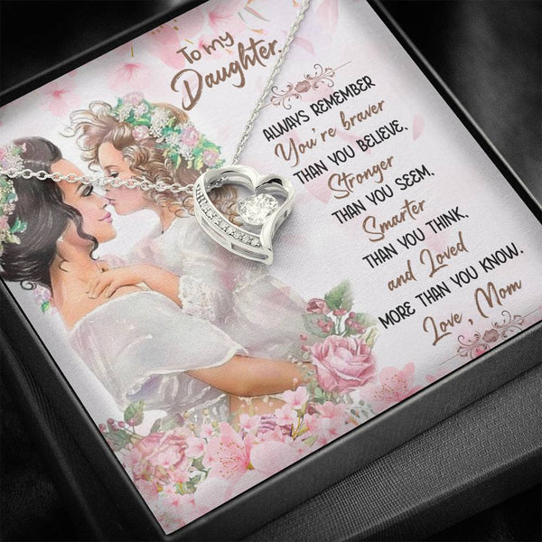 Gift For Daughter - Forever Love Necklace - Seed Loving Gift