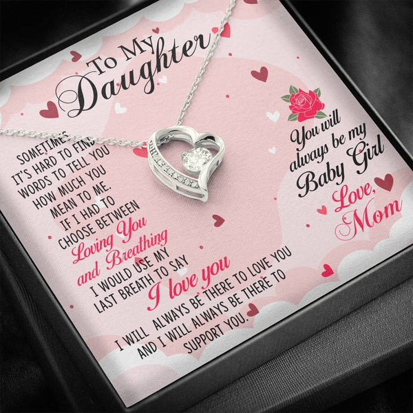 Gift For Daughter - Forever Love Necklace - Seed Loving Gift