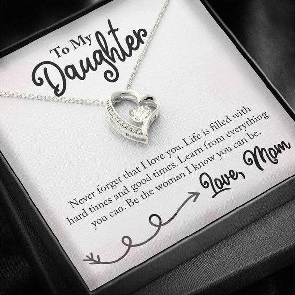 Gift For Daughter - Forever Love Necklace - Seed Loving Gift