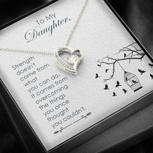 Gift For Daughter - Forever Love Necklace - Seed Loving Gift