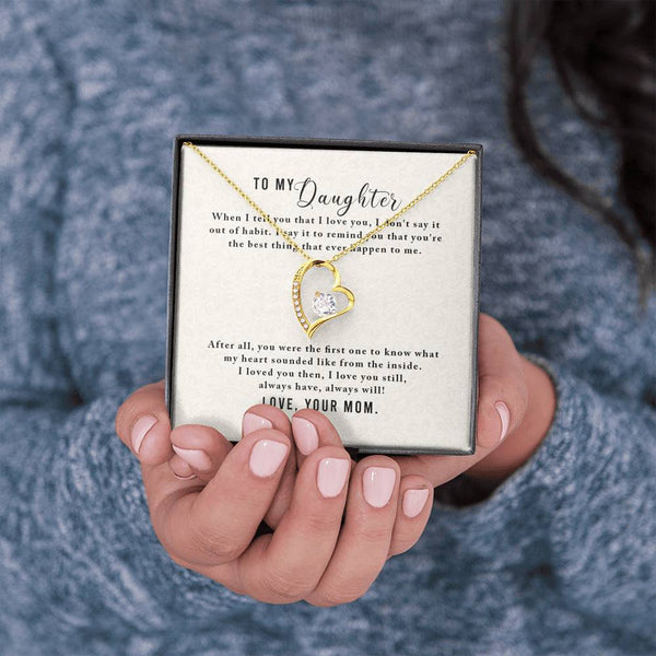 Gift For Daughter - Forever Love Necklace - Seed Loving Gift