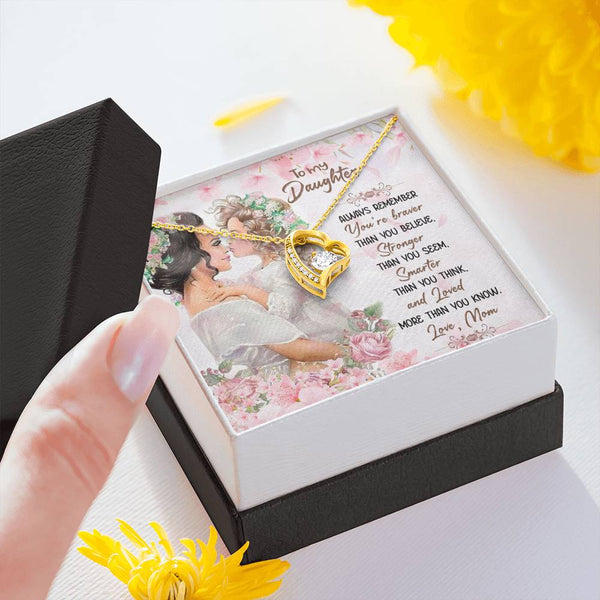 Gift For Daughter - Forever Love Necklace - Seed Loving Gift