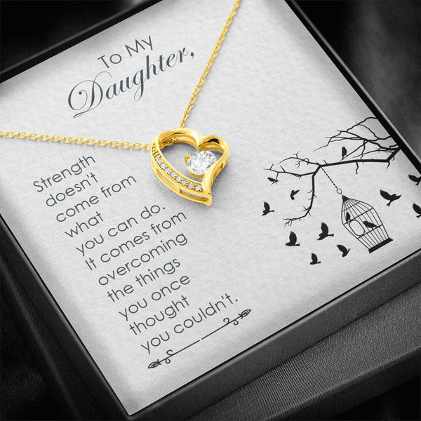 Gift For Daughter - Forever Love Necklace - Seed Loving Gift