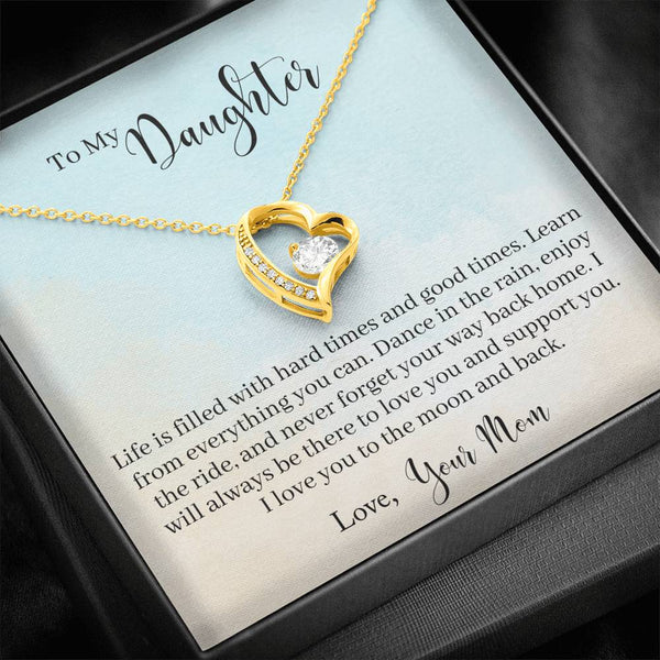 Gift For Daughter - Forever Love Necklace - Seed Loving Gift